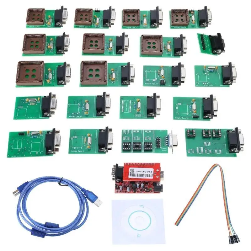 

31BC Professional USB V2014 в комплекте с пластиковыми адаптерами для индивидуальной настройки автомобиля