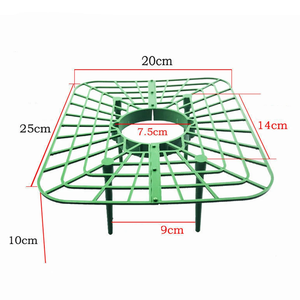 5/10 sztuk podpórki do roślin truskawkowych z 4 podpórkami stojaki do uprawy truskawek do ochrony winorośli unikaj narzędzia ogrodniczego naziemnego