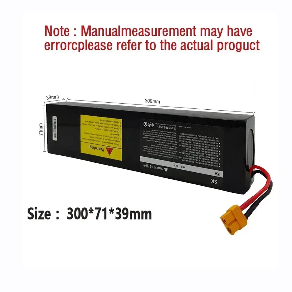 36 فولت 10S3P 100000 مللي أمبير 18650 بطارية ليثيوم أيون قابلة للشحن 2000 واط مدمجة BMS مناسبة للدراجات البخارية الكهربائية KUGOO S1، S2، S3