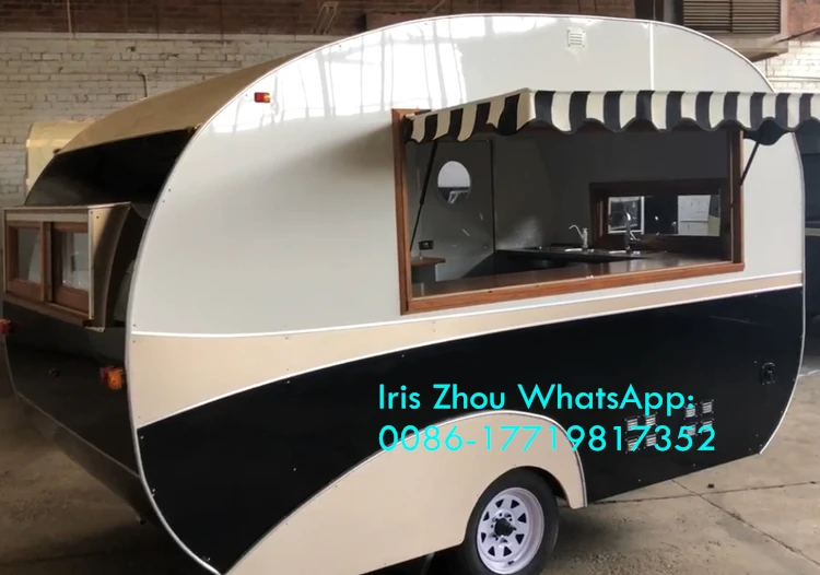 Продается мобильный трюк из нержавеющей стали для гамбургеров, караванов, грузовиков с едой