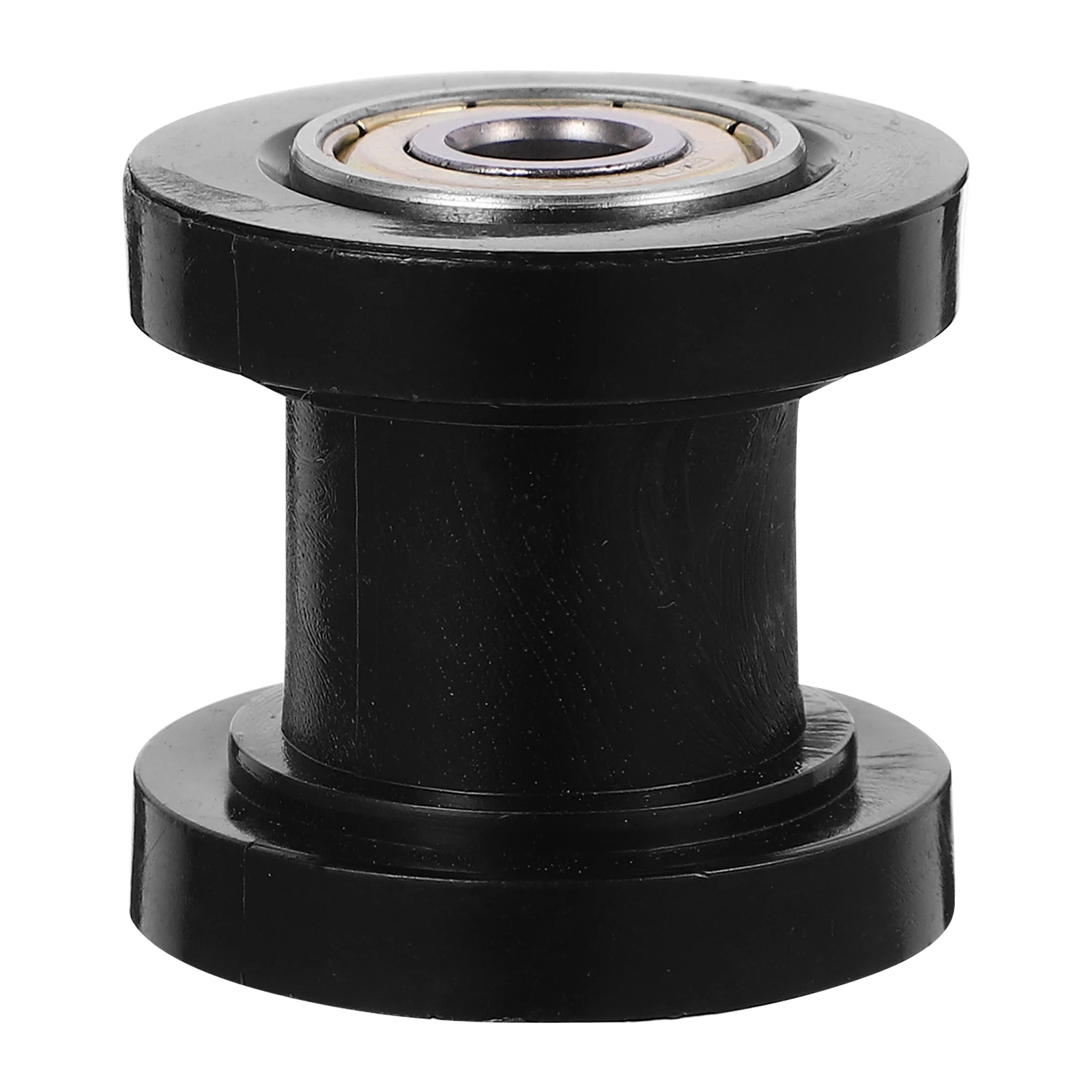 

Black 8mm Chain Tensioner Guide Roller Adjuster Axle Motorcycles ATV Anti-Slip Wheel Bearing Steel Plastic Durability Stability
