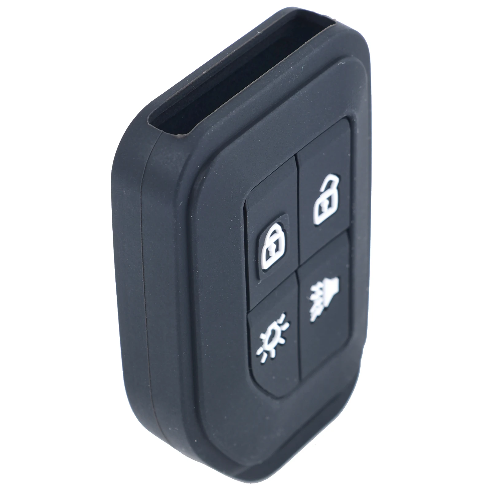 4 Button Silicone Smart Remote Car Key Chain Ring Cover Case Shell Protector For Volvo Truck FH16 CARGO 555 FM Interior styling