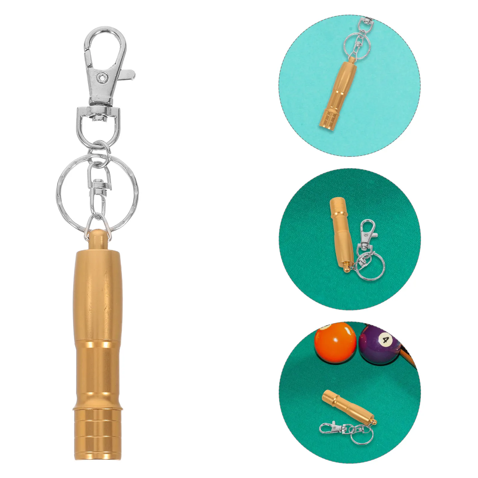 

Инструмент для бассейна, прочный формирователь наконечников, золотая отделка, комплект для ремонта бильярда, обслуживание снукера, универсальная совместимость, ремонт кия для