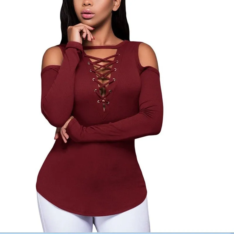 

Женская футболка с открытыми плечами и длинным рукавом в европейском стиле, 2025 год, цвет: другие, материал: 100% [материал], тип посадки: другие, тип узора: другие