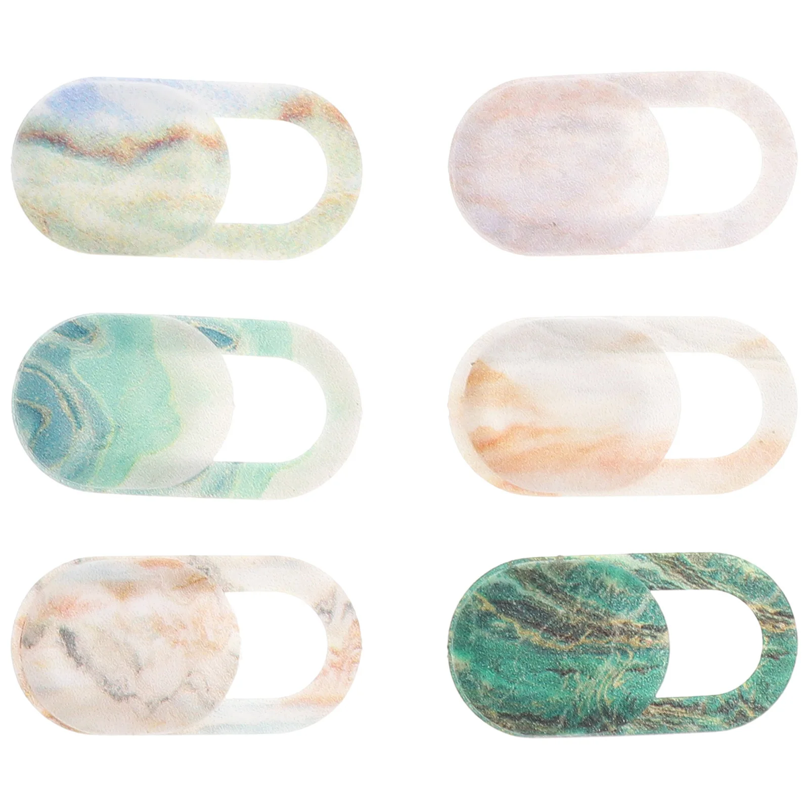 6Pcs Laptop Slide Covers ABS Durable Privacy Lens Protectors Ultra-Thin Webcam for Phones Webcam Cover