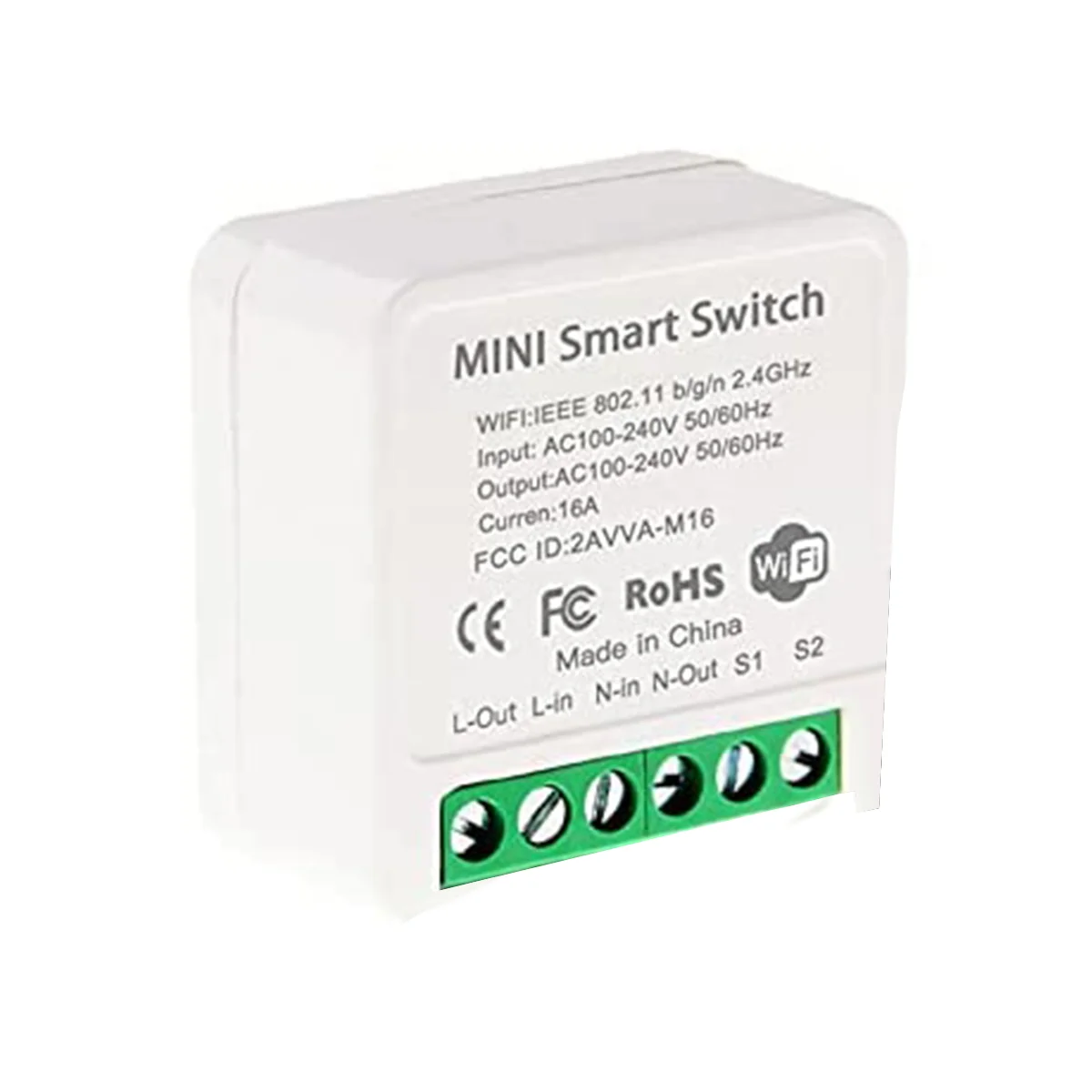 Mini łącznik przekaźnikowy inteligentne WiFi, DIY Timer Light moduł przełączający inteligentnej aplikacji życie/Tuya, bezprzewodowy pilot zdalnego sterowania