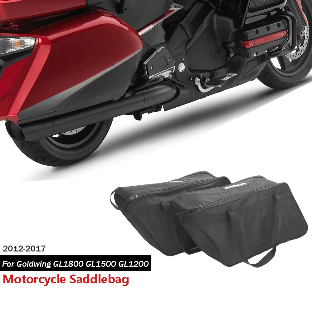 

For Honda Goldwing GL1800 GL1500 GL1200 2012-2017 Motorcycle Luggage Inner bag Side Saddlebag Liner storage bag a pair