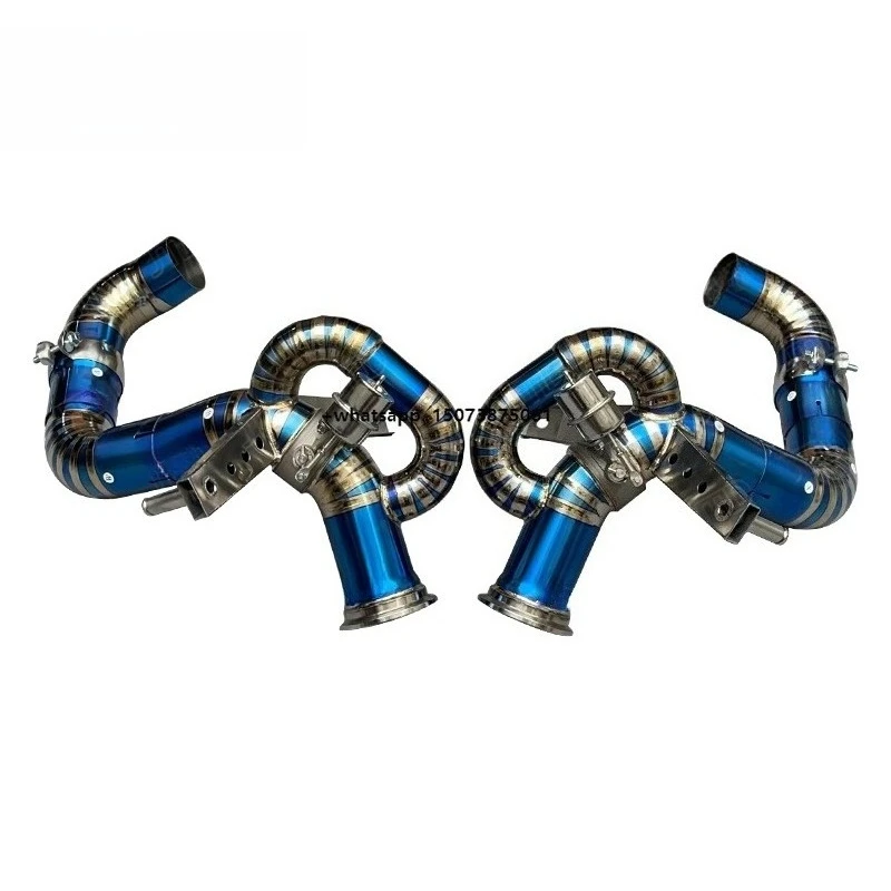 

Sport Racing Titanium Straight Bypass Exhaust for R8 V10 Plus 5.2L 2018+