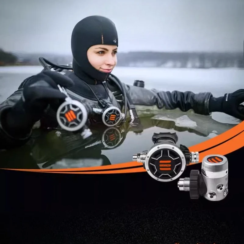 Italian residual pressure meter, cost-effective and lightweight diving regulator set