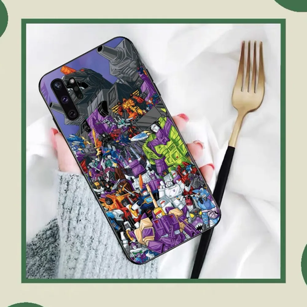 Cartoon T-Transformers Autobot Phone Case For Samsung Note 8 9 10 20 Pro Plus Lite M 10 11 20 30 21 31 51 A 21 22 42 02 03