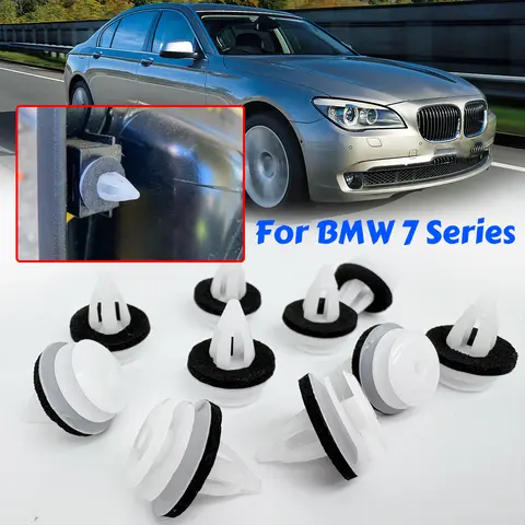 BMW 7 시리즈 F01 F02 F03 F04 2008-2015 E65 E66 E67 2001-2007 차량 도어 카드 패널 트림 클립 리벳 730 740 750 D Li 키트