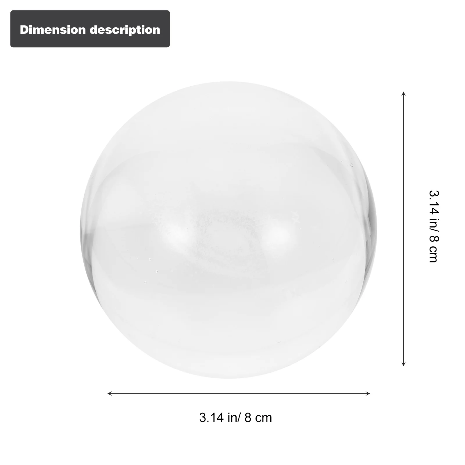 

Crystal Ball Ornament Engraved Crystal Ball Crystal Ball Decor 3D Crystal Ball