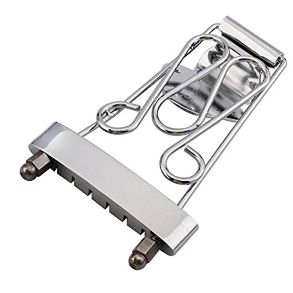 

Guitar Tailpiece Golden 6 String 335 Wired Frame Zinc Alloy Replacement 10mm Spacing Accessories Electric