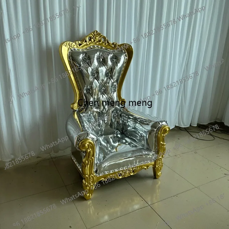 Wholesale Hotel Event Gold China Wooden Cheap Throne Chairs,kids Wedding Throne Chair Party view 5