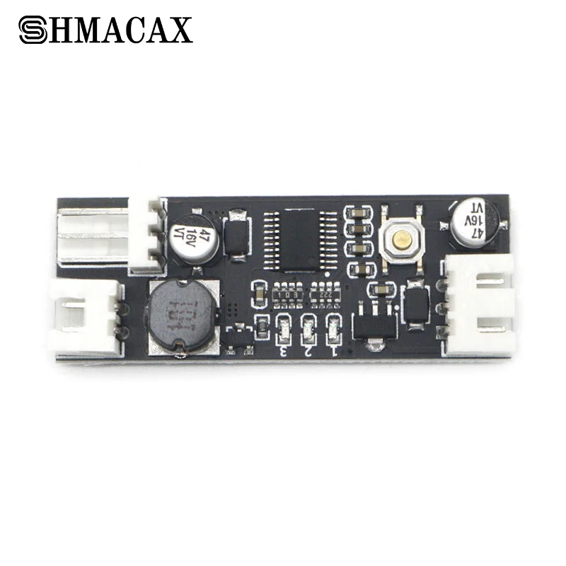 Одиночный 12-вольтовый DC PWM 2-3-проводной вентилятор с контроллером температуры и скорости, шасси компьютера, модуль шумоподавления, охладитель