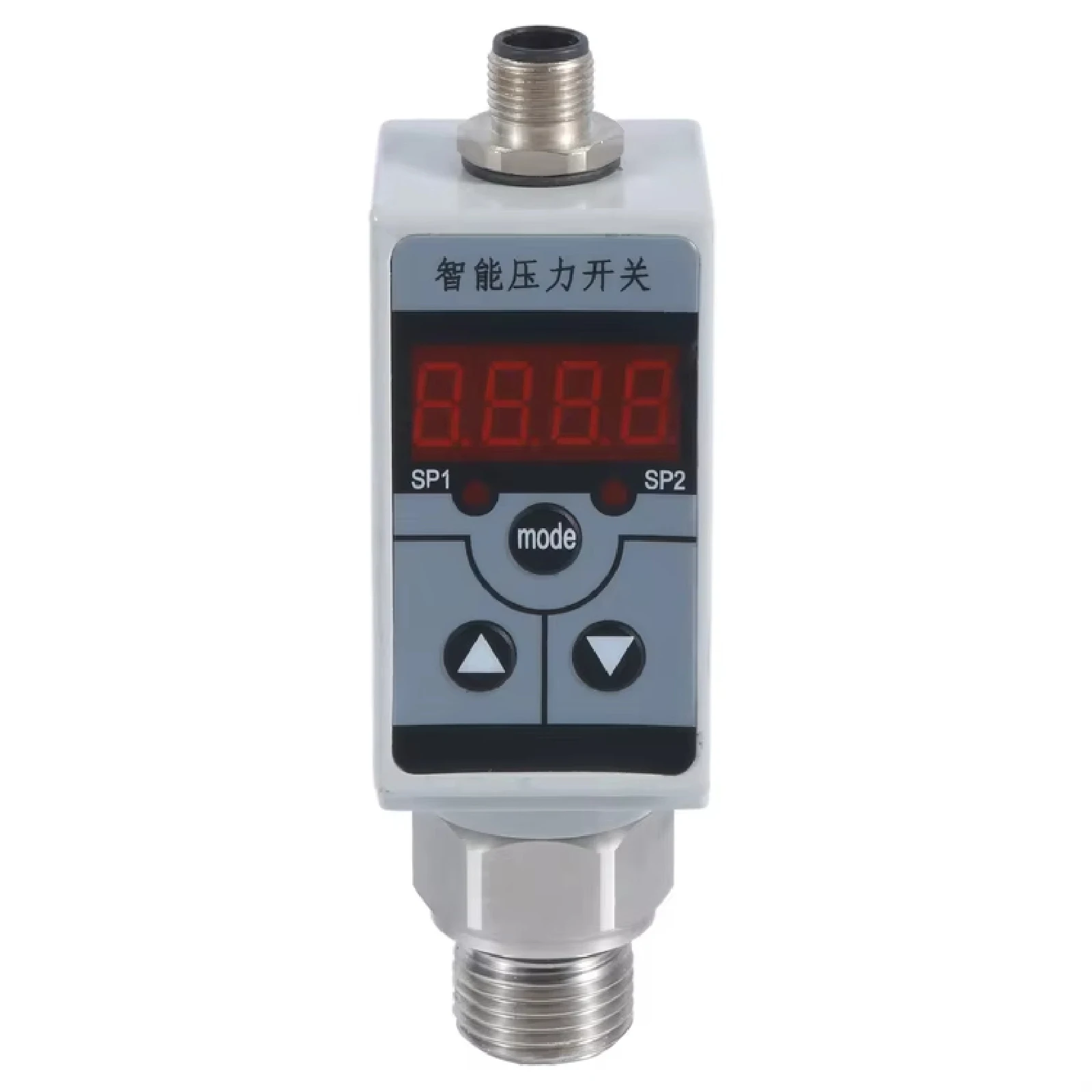 Pressure Switch Intelligent Pressure Controller Diaphragm Adj. 4‑20 mA High Precision IP65 LED 0‑60 MPa