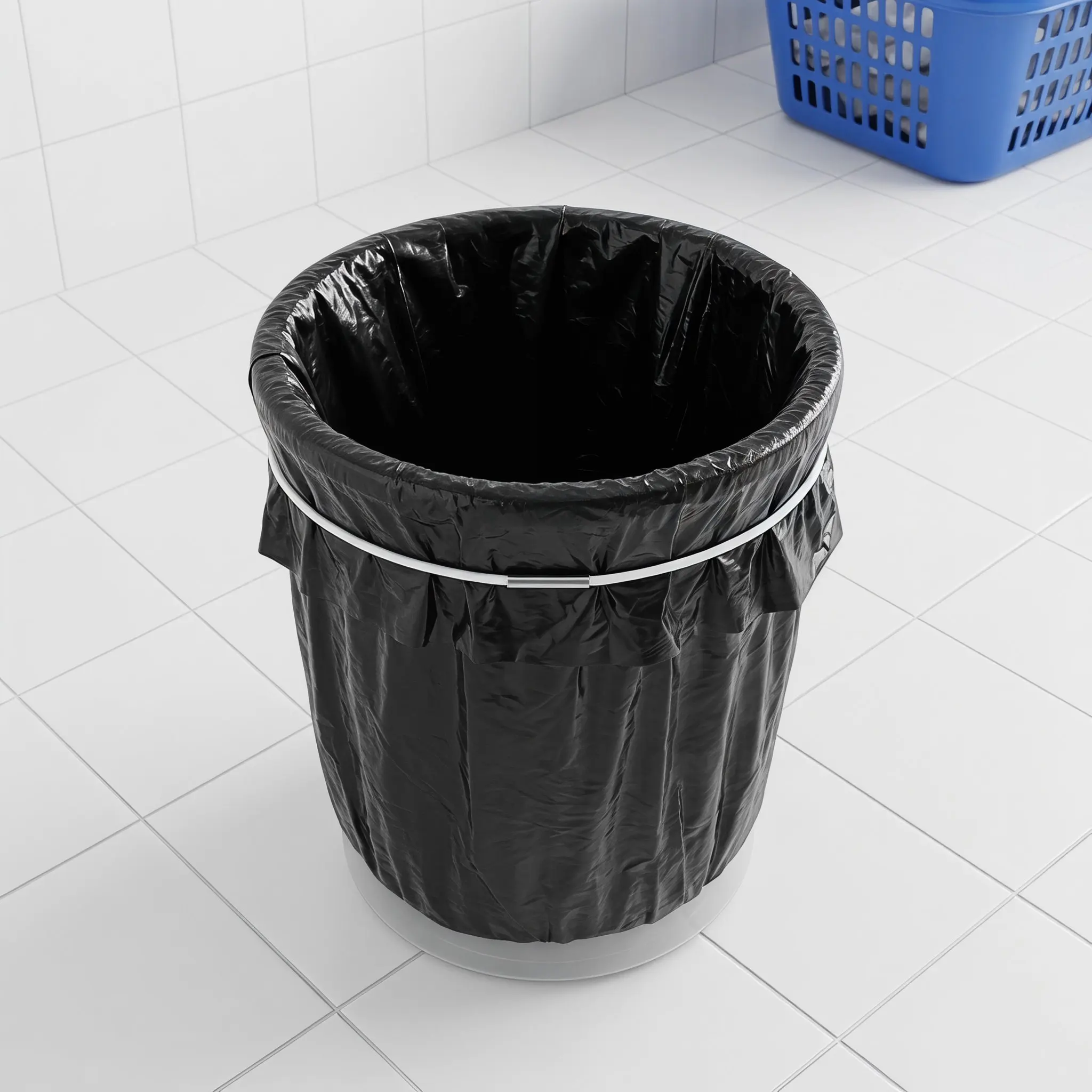 3Pcs Garbage Bag Holder Rubber Bands Elastic Stretch Strap for Kitchen Trash Can Heavy Duty Bin Bands Reusable