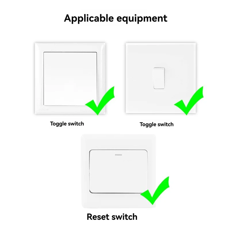 ABJF-4 Way Wifi Smart Switch Module 2Pcs Tuya Smart Light Control Remote App Dimmer Curtain Switch