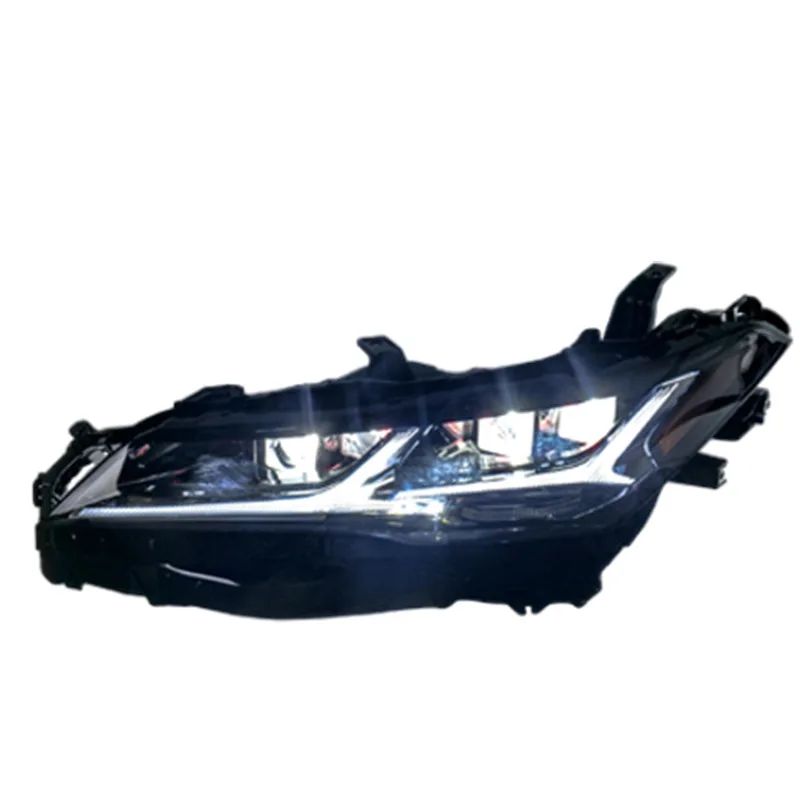 2018-2023  Asian Dragon Fish Bone Lamp Assembly Modified LED US Lens Headlight Driving Light 12V Car Bulb