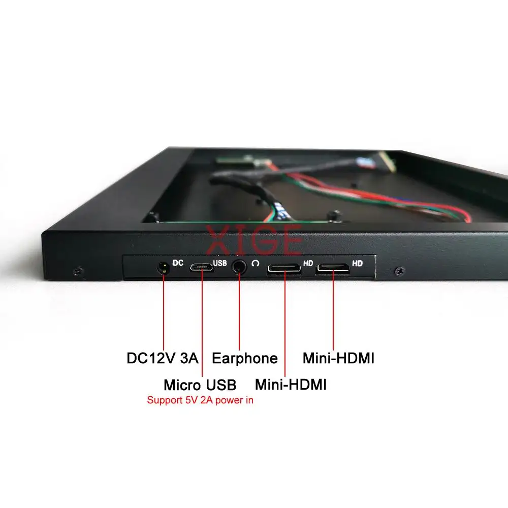 صالح LP173WD1 2 Mini-HDMI 1600*900 LVDS 40 Pin المحمولة تجديد العرض لتقوم بها بنفسك عدة مايكرو USB تحكم لوحة للقيادة + حافظة معدنية 17.3"