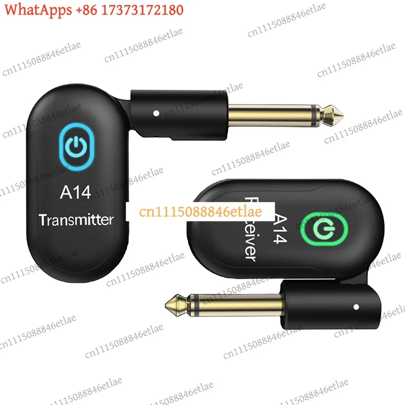 k3 2.4GHz Wireless Guitar System 6.35mm TS Plug 5ms Latency FCC/CE Certified For Electric Bass/Acoustic Not Wind Instrument