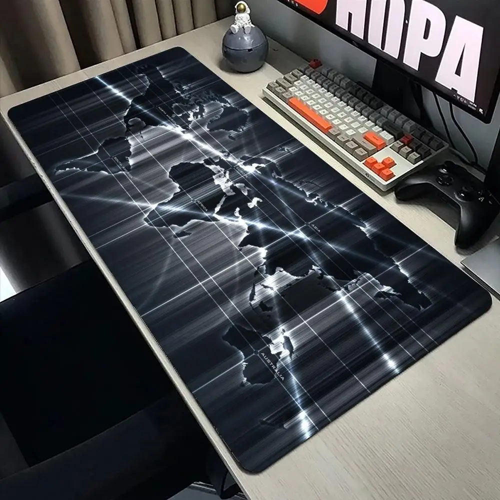 

Крутой фон карты Коврик для мыши Компьютерные XL Коврики для мыши Коврики для клавиатуры Коврик для мыши Мягкий офисный ковер Настольный коврик Настольный коврик для мыши
