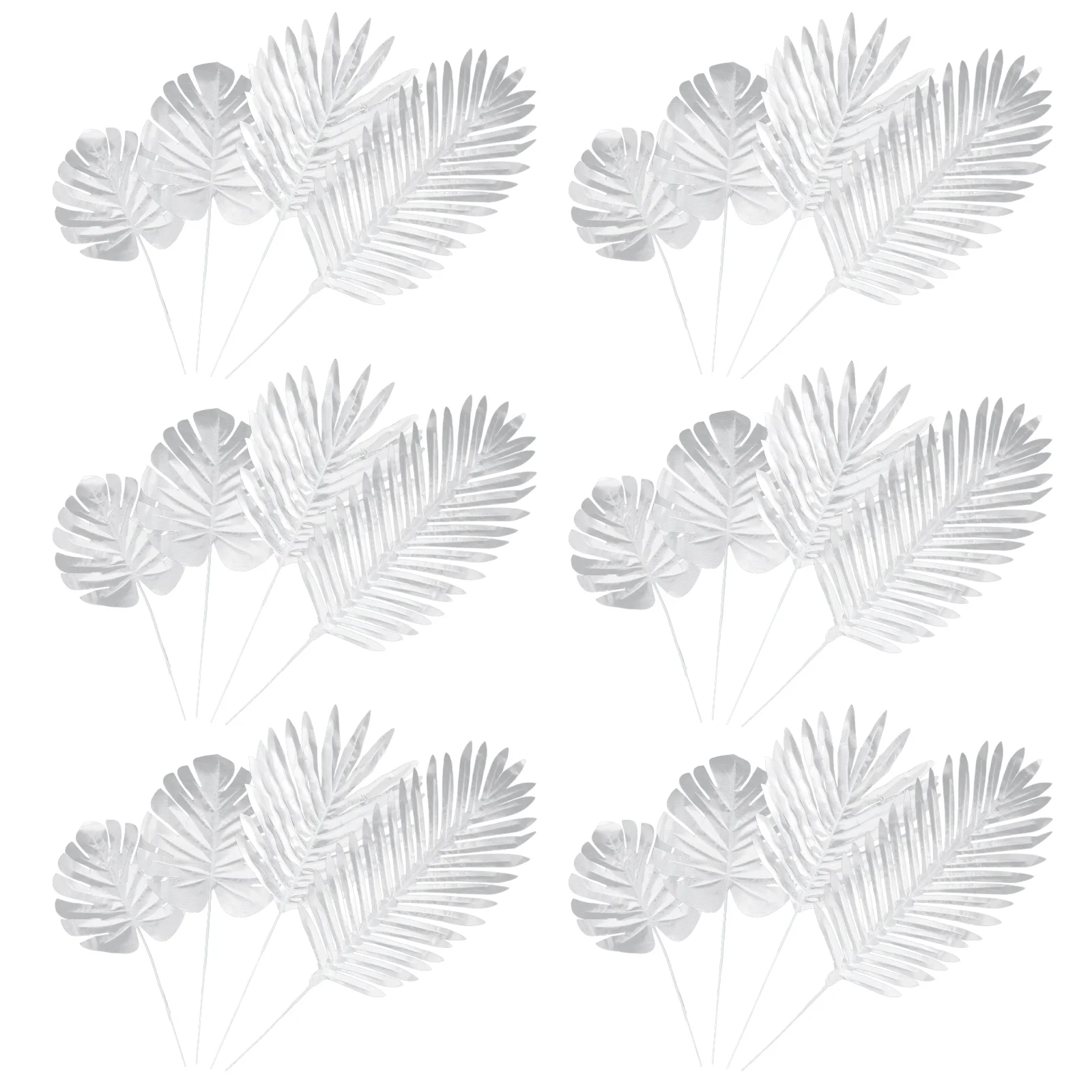 

Decor Simulation Blade Faux Plant Party Leaves Props Supplies Banquet Table Garland