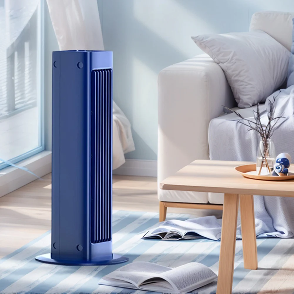 2026 New Upgrade Wall-Mounted Bladeless Tower Fan 3 Modes Strong Wind Air Cooler Fan Wall Hanging Air Conditioner Fan For Bedroo