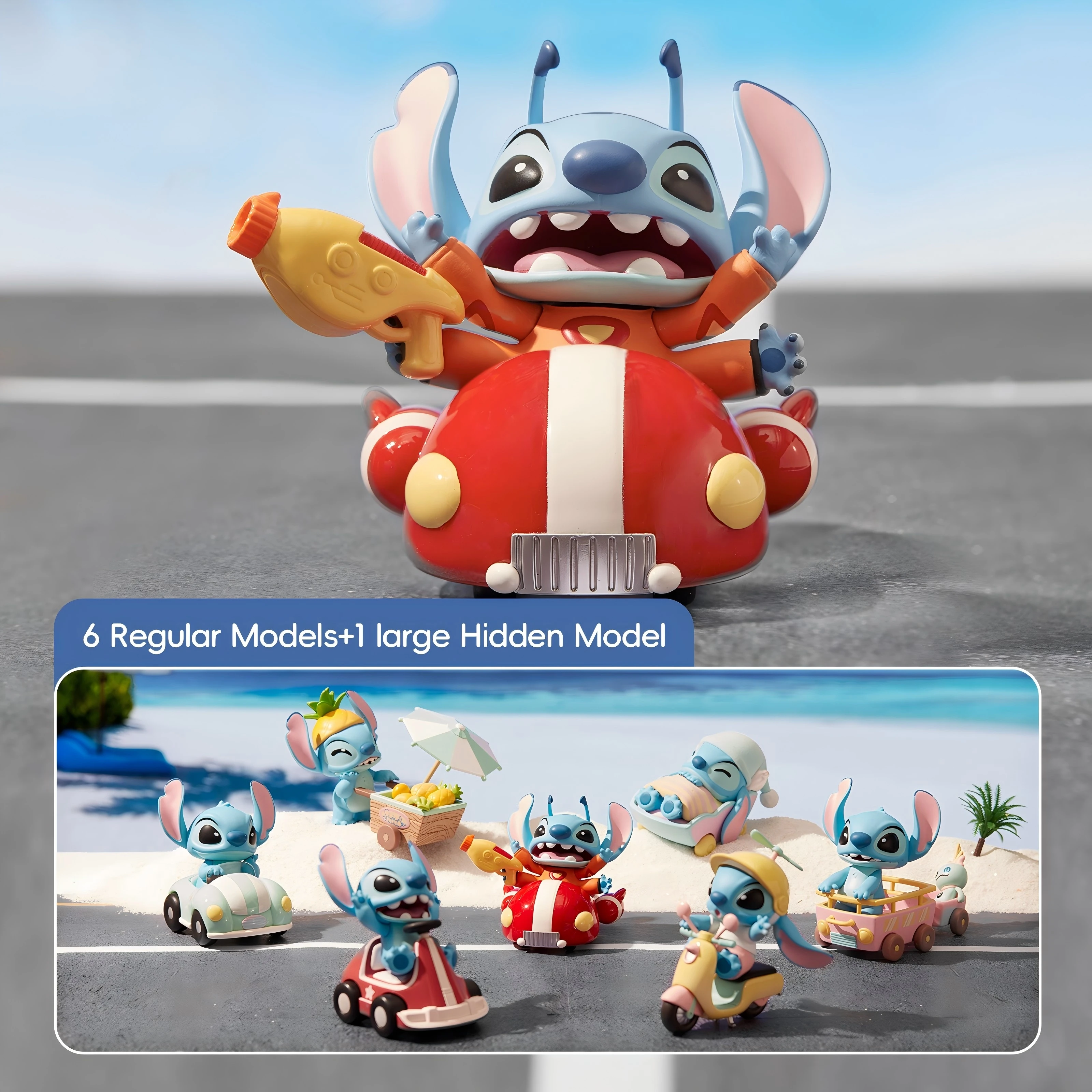 

【Miniso】Miniso Lilo & Stitch Blind Box Figurine Desktop Decoration Trendy Toy Holiday Gift