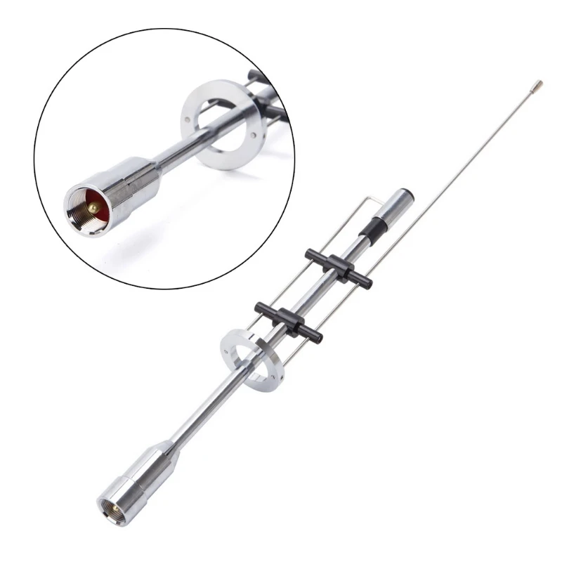 Universal Dual Band Antenna CBC-435 UHF VHF 145/435MHz for Mobile Radio Interphone Two-Way Radio Accessories D7YA