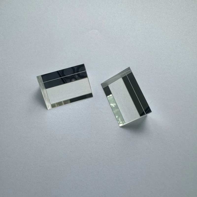 1pc 30°60°90° Right Triangle Prism for Experiments Physical Optics Popular Science