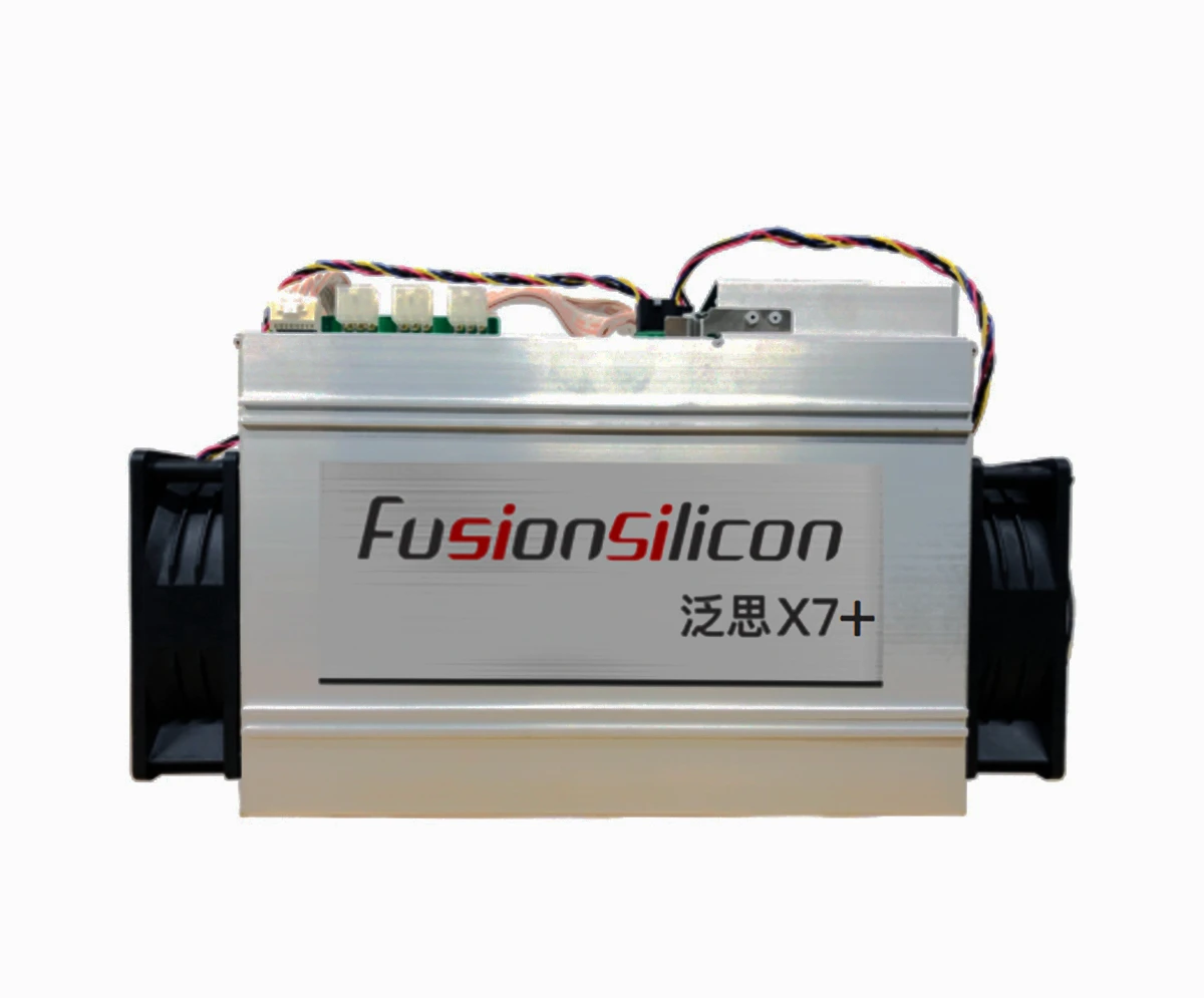 FusionSilicon X7 262Gh/s Dash Crypto górnictwo Asic pobór mocy 1420W z opcjonalnym zasilaczem