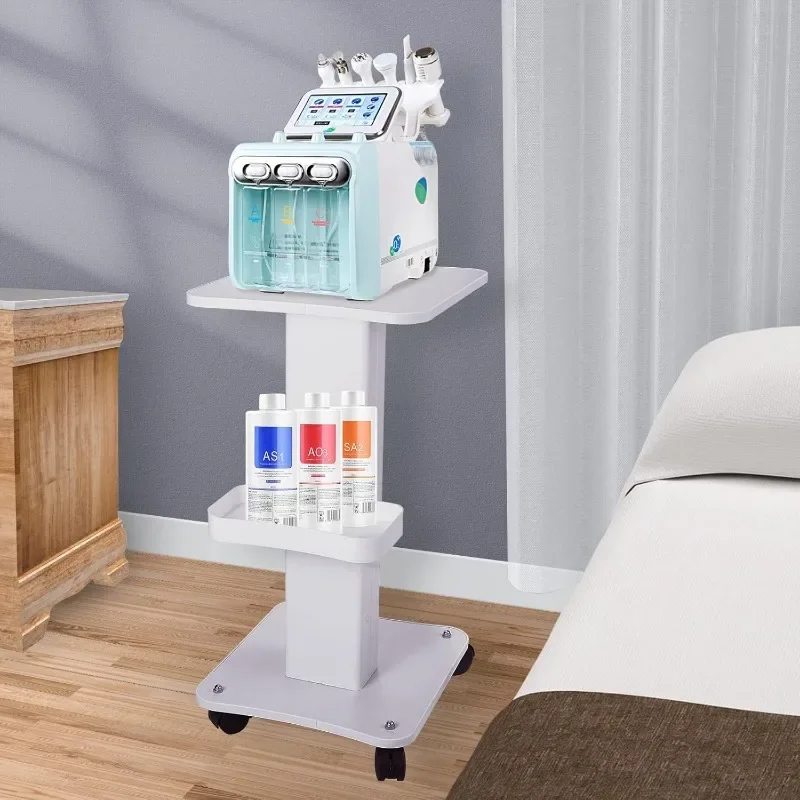 Wózek na kółkach Esthetician z kółkami, aluminiowy, wózek na kółkach Beauty Mobile Cart Esthetician Machine