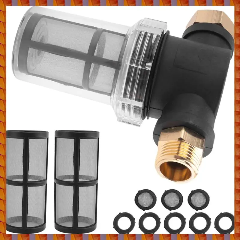 

DIDI Sediment Filter Attachment Line Water Hose Filter, Garden Hose Filter For Pressure Washer Inlet Water