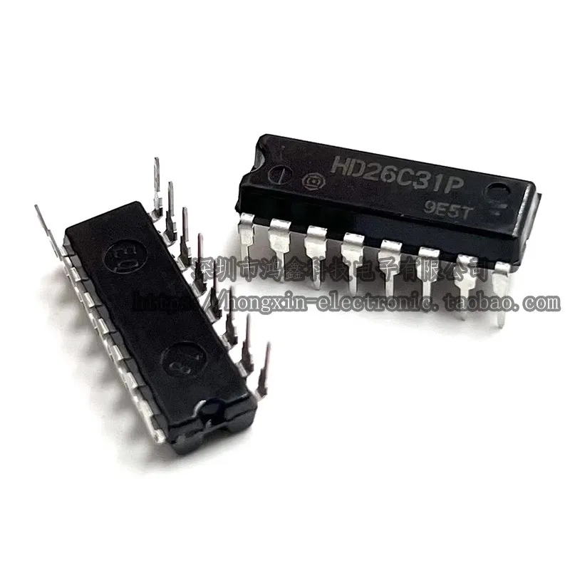10adet HD26C31P DS26C31N [New imported original] Four differential line driver and 3-state output