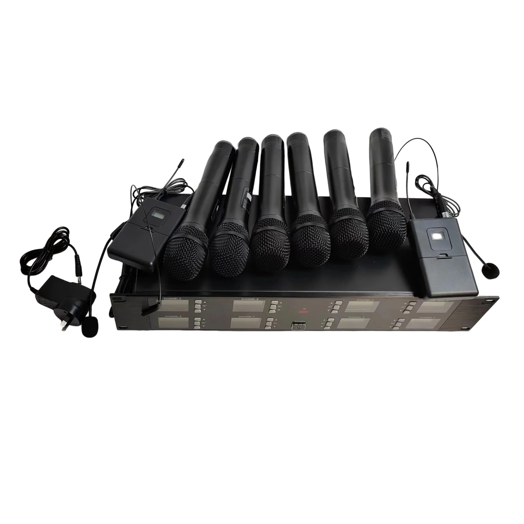 

Беспроводной микрофон One Tow Eight AM801 с кабелем для передачи данных для конференций и презентаций