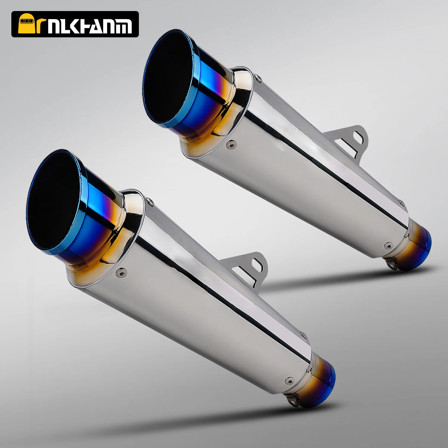 

51mm Universal motorcycle exhaust system stainless steel escape muffler modification for R3 ZX4R GSX750 NINJA300 CB650