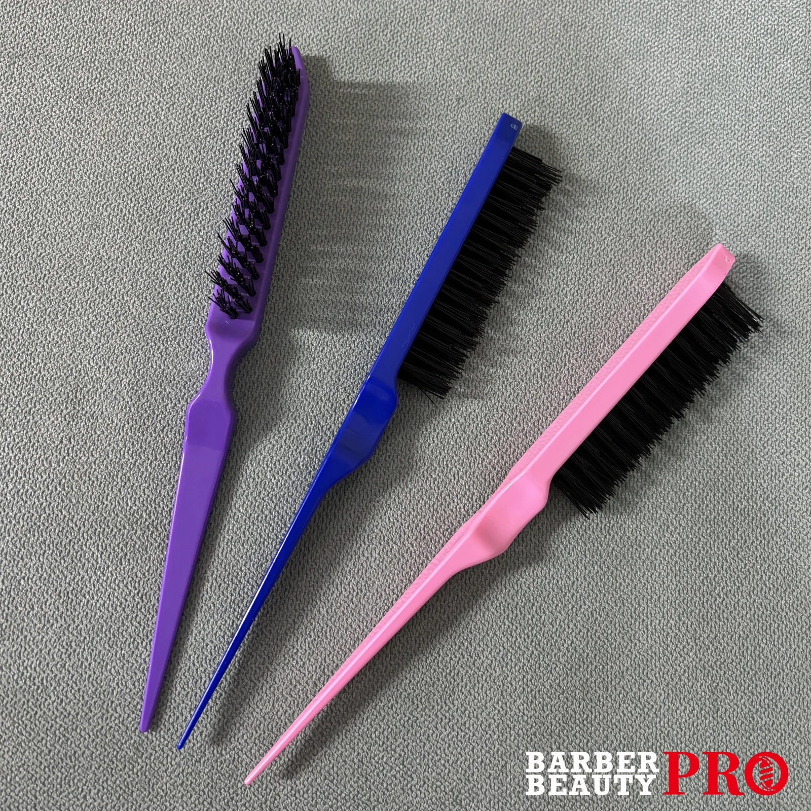 1 Stück Haarkämmbürste, Salon-Rückenkämmbürste, Rattenschwanz, neckende Haarbürste, Nylon für Rückenkämmen, Styling-Werkzeug