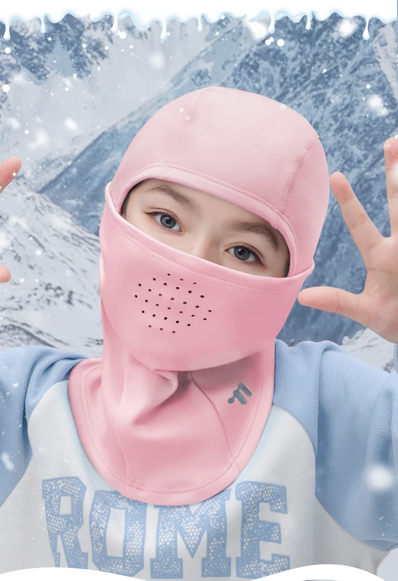 WEST BIKING Winter-Sturmhaube für Jungen, winddichte Thermo-Gesichtsmaske, Helm-Innenfutter für Mädchen beim Radfahren und Skifahren, atmungsaktiv, warm, bis -20 Grad. ° C – Detail 16