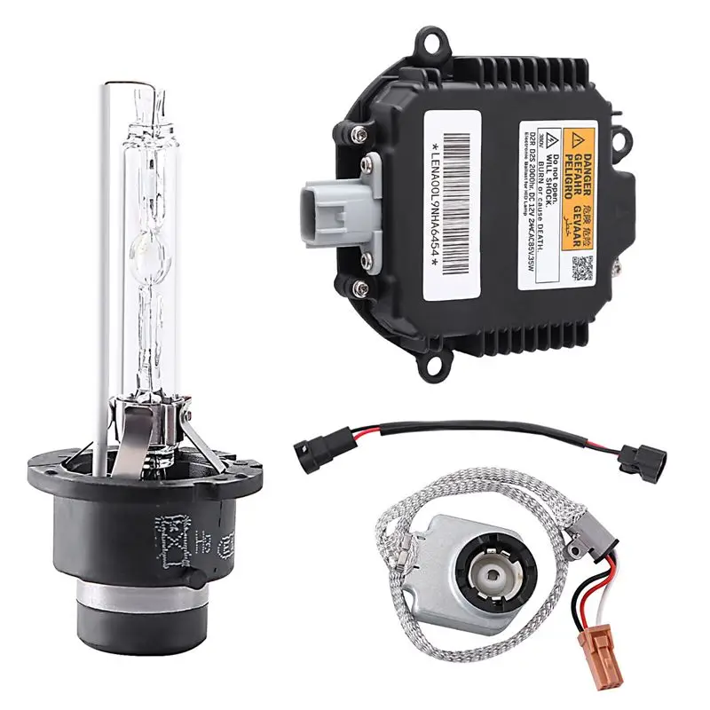 AEE5-28474-89904 HID Xenon Headlight Ballast D2S+Igniter Head With Bulb Wire Kit For Nissan 350Z Renault Civic Subaru Impreza