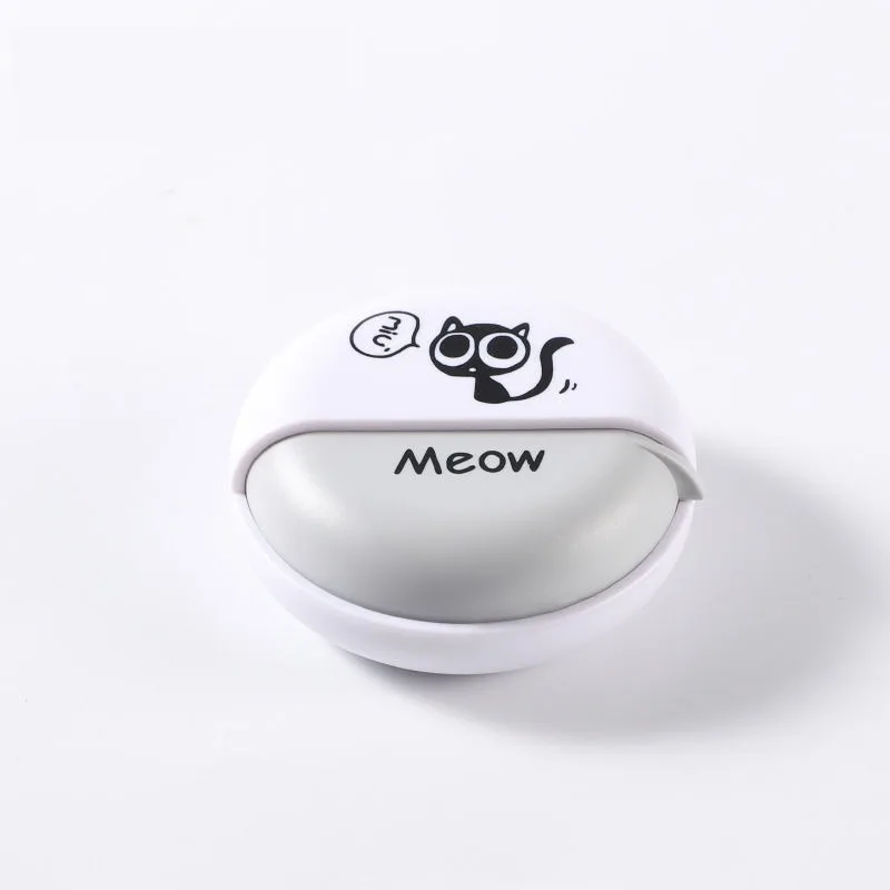 Round Earphone Case Multi-function ABS Wire Cable Organizer Rotary Storage Protective Data Line Box Headphone Storage Accessory