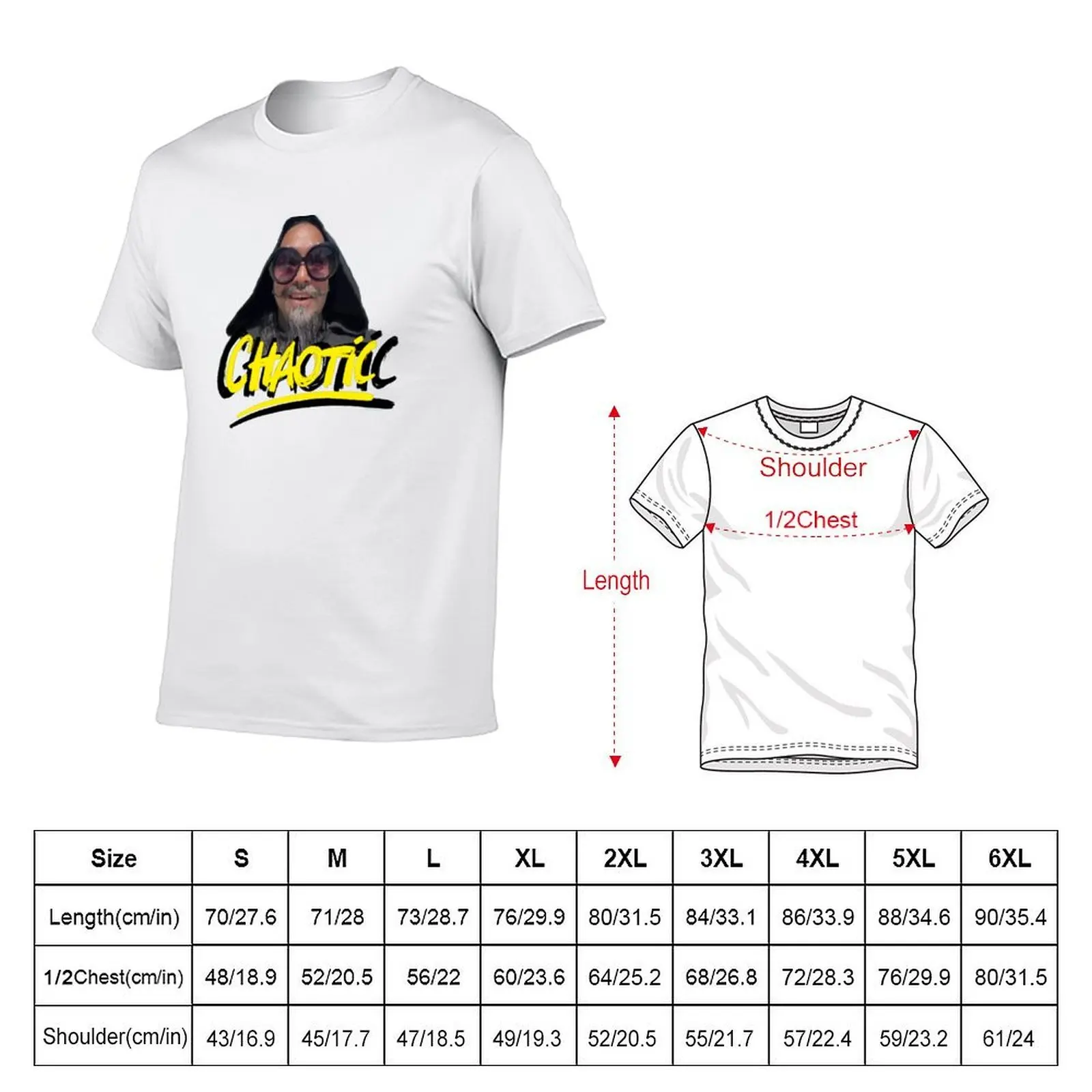 Chaotic T-Shirt anime t shirts topping men t shirts