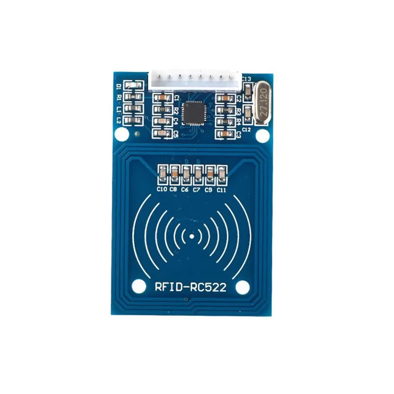 MFRC-522 RC522 RFID radio frequency IC card induction module card reader 8P socket