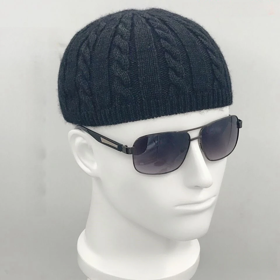 Muslimische Mützen für Männer Colthing Free shipping Häkeln Strick mütze Truthahn Kufi islamische Kippah Hijab jüdische Turban Wolle Baumwolle Winter