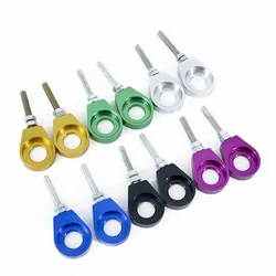 Blue Gold  Black Silver Red  Purple  Green 12mm/15mm M6 Chain Adjuster Bolts Tensioner PIT PRO Trail Quad Dirt Bike ATV