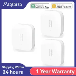 Aqara inteligentny czujnik wibracji Zigbee Motion czujnik wstrząsów detekcja Alarm Monitor wbudowany Gyro dla bezpieczeństwa w domu dla Xiaomi MI domu