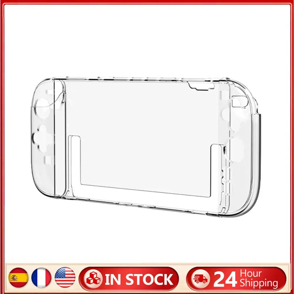 لنينتندو سويتش 2 غطاء حماية للكمبيوتر الشخصي قابل للفصل مقاوم للصدمات واقي شفاف مضاد للخدش ومضاد للسقوط ملحقات الألعاب
