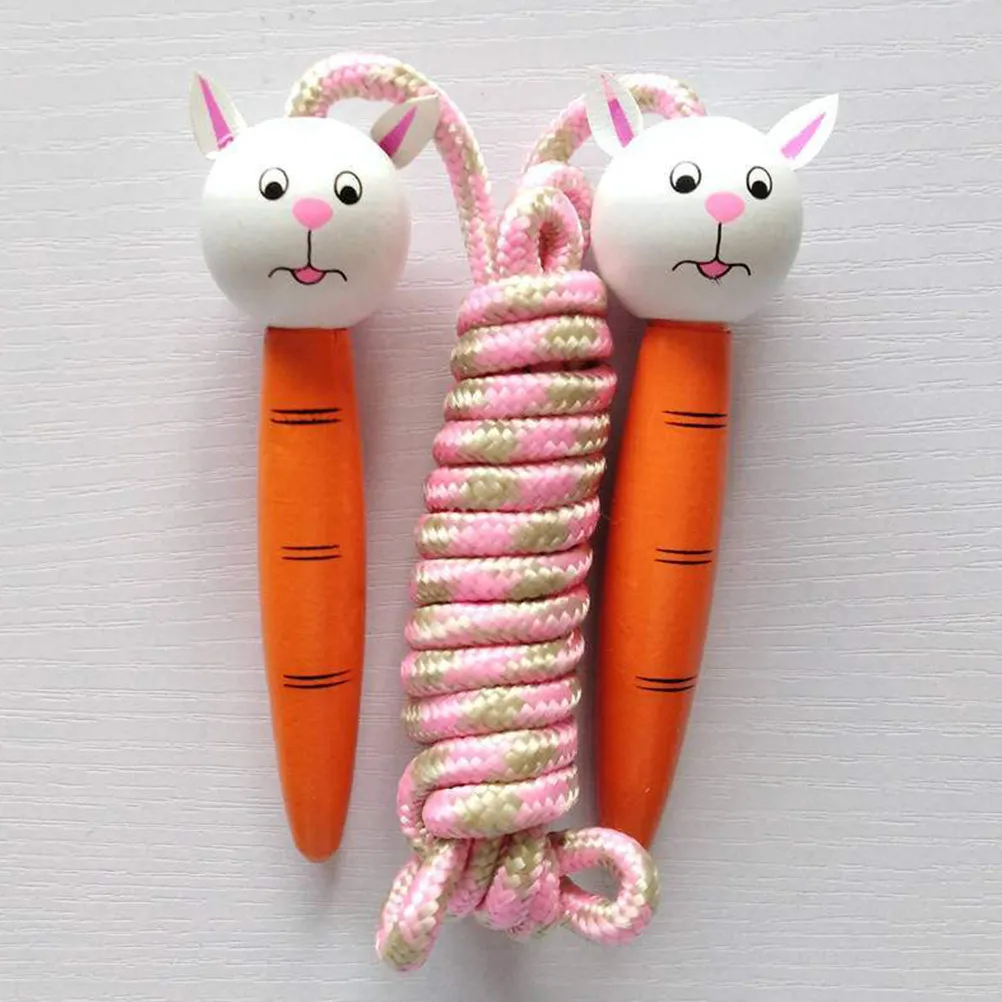 Skipping Rope Jump 's Adjustable Animal Jump-rope Cartoon Elastic