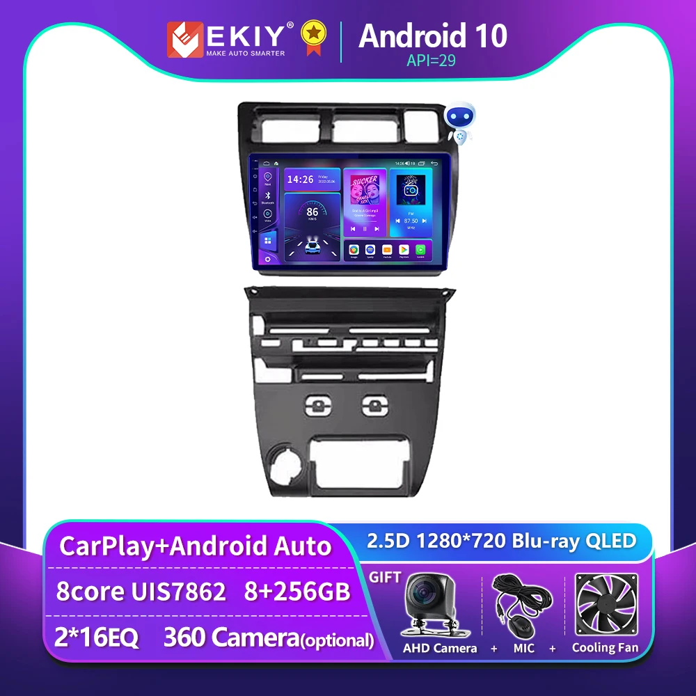 Ekiy T900 Android Autoradio Voor Toyota Corolla Sprinter 1993-1997 Multimedia Speler Gps Navigatie Touch Screen Carplay Stereo