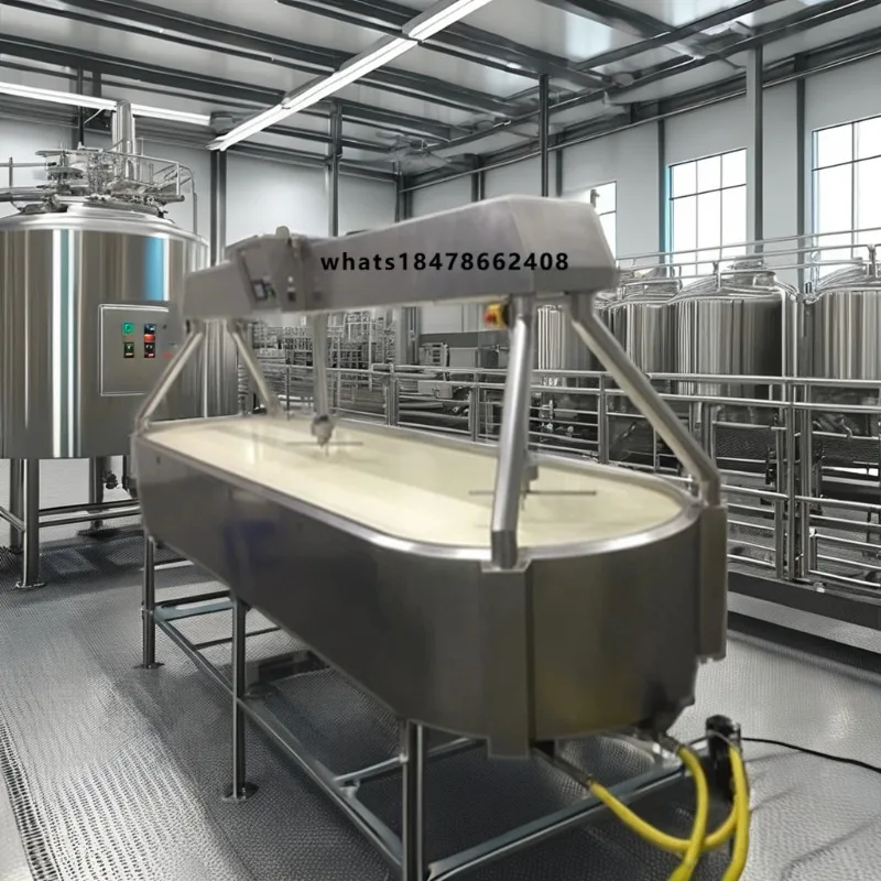 Automatic Cheese Production Line with Dairy Machine Cheese Vat Cheese Cooker